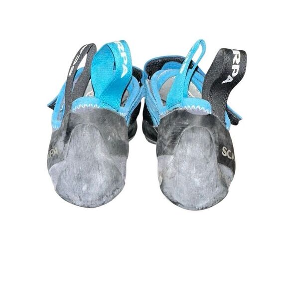 SCARPA Origin rock Climbing Shoes. M- 5, w- 6, EU 37 boulder, black + blue - Picture 6 of 9